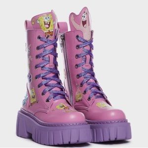 SpongeBob best friends combat boots
